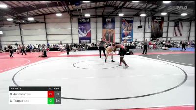 220 lbs Rr Rnd 1 - Deangelo Johnson, Team Dynasty vs Calvin Teague, Quest School Of Wrestling Black