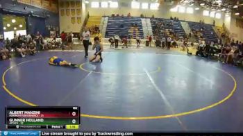 182 lbs Semis & Wb (16 Team) - Gunner Holland, Attack vs Albert Manzini, Maximum Performance