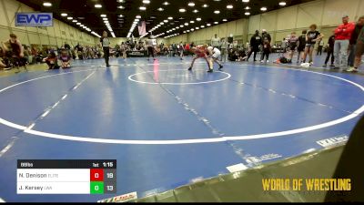 88 lbs Final - Nash Denison, Oklahoma Elite 12U vs Joseph Kersey, LWA 12U