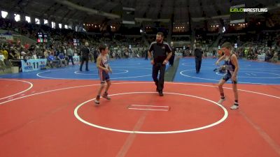 64 lbs Round Of 16 - Sam White, Division Bell vs Rylan Leone, Shawnee Takedown Club