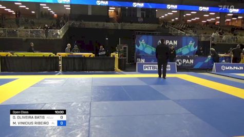 DIEGO OLIVEIRA BATISTA vs MARCUS VINICIUS RIBEIRO DE SIQUE 2024 Pan Jiu Jitsu IBJJF Championship