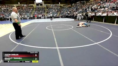 5A-144 lbs Quarterfinal - Justin Shields, Lansing vs Bradley Trimmell, Andover