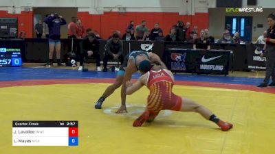 74 kg Quarterfinal - Joey Lavallee, TMWC vs Lavion Mayes, NYCRTC