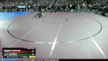 D3-120 lbs 1st Place Match - Co`Ji Campbell, Ken. St. Joseph Cath. Ac. vs Maddux Wendling, Valders