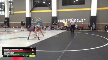 142 lbs Round 1 (4 Team) - Chloe Scarborough, Doomsday vs Lizzy Wolf, Valkyrie Of Goldfinch