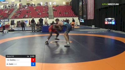 74 kg Rnd Of 16 - Quinton Godley, Wolfpack Wrestling Club vs Austin Eads, Missouri Wrestling Regional Training Center