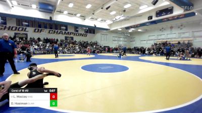 123 lbs Consi Of 16 #2 - Leo Macias, Kingsburg vs Drake Hooiman, SLAM Academy (NV)