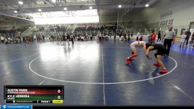 138 lbs Quarterfinal - Austin Paris, Champions Wrestling Club vs Kyle Herrera, Ravage