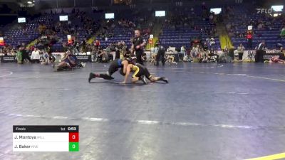 90 lbs Final - Julian Montoya, Williamsport vs Jacob Baker, River Valley