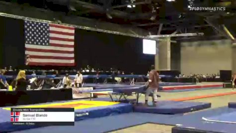 Samuel Blando - Double Mini Trampoline, So Cal TTC - 2021 USA Gymnastics Championships