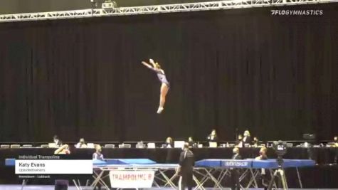 Katy Evans - Individual Trampoline, Upsidedowners - 2021 USA Gymnastics Championships