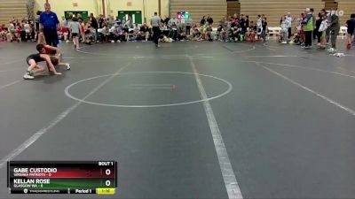 64 lbs Finals (2 Team) - Gabe Custodio, Virginia Patriots vs Kellan Rose, Glasgow WA