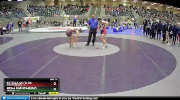 137 lbs Round 3 (4 Team) - Reina Barnes-Rubio, Redmond vs Estella Gutches, North Medford