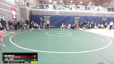 70 lbs Round 1 - Ian Ensley, Middleton Wrestling Club vs Abel Reed, Southern Idaho Wrestling Club