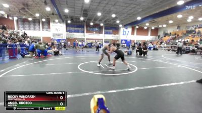 165 lbs Cons. Round 6 - Angel Orozco, Western vs Rocky Windrath, Fountain Valley