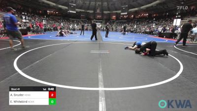 110 lbs Round Of 16 - Ethan Steinheil, Wagoner Takedown Club vs Jaxton Snelson, Bartlesville Wrestling Club