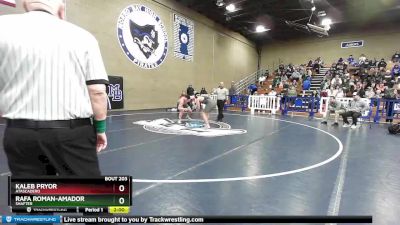 182 lbs Semifinal - Rafa Roman-Amador, Shafter vs Kaleb Pryor, Atascadero