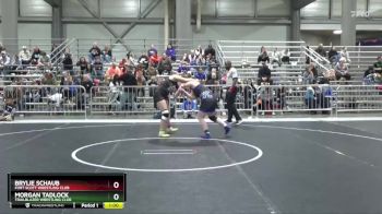170 lbs Champ. Round 1 - Morgan Tadlock, Trailblazer Wrestling Club vs Brylie Schaub, Fort Scott Wrestling Club