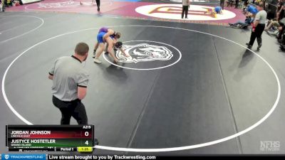 Champ. Round 1 - Jordan Johnson, Lincoln East vs Justyce Hostetler, Grand Island