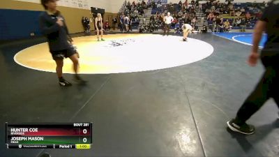 120 lbs Cons. Round 3 - Hunter Coe, Riverside vs Joseph Mason, Mead