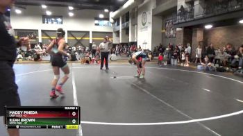 130 lbs Round 2 (6 Team) - Brooke Wieczorek, SOTM Pink vs Kylie Sullivan, Lady Luck