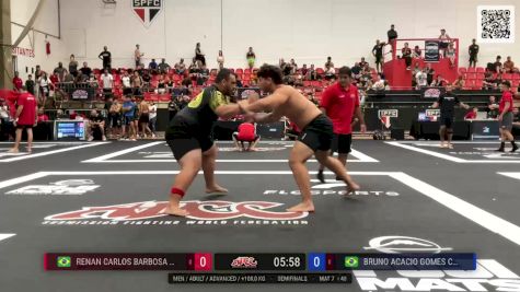Renan Carlos Barbosa Do Nascimen vs Bruno Acacio Gomes Camargo De Az 2024 ADCC Sao Paulo Open