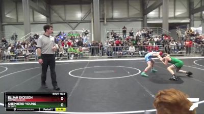 90 lbs Cons. Round 3 - Shepherd Young, De Soto vs Elijah Dickson, Greater Heights