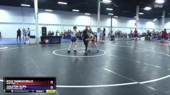 92 lbs Quarterfinals (8 Team) - Kyle Yannucciello, New York vs Coleton Klipa, Pennsylvania Red