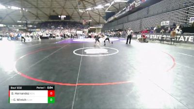 1A 113 lbs Cons. Round 2 - Carson Wintch, Klahowya vs Dennis Hernandez, Royal