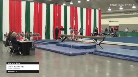 Layla Spaulding - Women's Group, Hope Gymnastics - 2021 Christmas on the Chesapeake