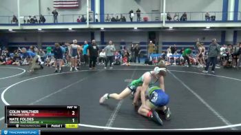 120 lbs Round 6 (8 Team) - Colin Walther, PA Alliance Red vs Nate Foldes, Virginia Team Predator