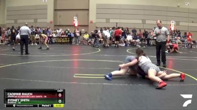 Placement - Sydney Smith, BadBass vs Caoimhe Rauch, American Gladiators-Lady Saints