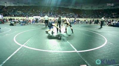 120 lbs Quarterfinal - Elijah Musick, Weatherford Youth Wrestling vs Hazen Crank, R.A.W.