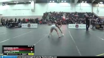116 lbs Placement Matches (16 Team) - Katherine Heath, Baker University vs Camille Fournier, Texas Wesleyan