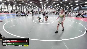 96 lbs Rd# 4- 2:00pm Friday Final Pool - Logan Dellow, Olympia vs Justin Williamson, Scorpions