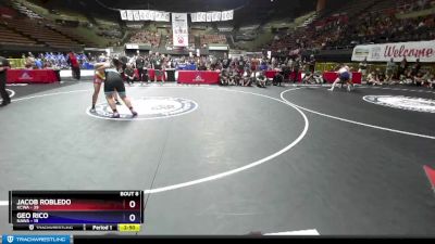 220 lbs Round 1 (16 Team) - Jacob Robledo, KCWA vs Geo Rico, NAWA