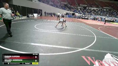 4A-106 lbs Cons. Round 1 - Bragen Anderson, La Grande vs Parker Supenia, Mazama