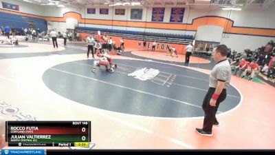 133 lbs Champ. Round 2 - Rocco Futia, Cortland State vs Julian Valtierrez, North Central (IL)