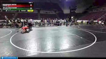 W-100 lbs Semis & 3rd Wb (16 Team) - Makenize Smith, Indiana vs Rylee Balcazar, Colorado