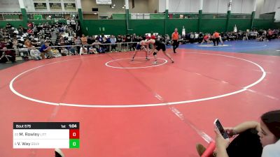 160 lbs Round Of 16 - Mason Rowley, Little Falls vs Vandavian Way, Gouverneur