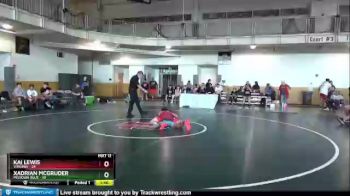 125 lbs Semis & 3rd Wb (16 Team) - Kai Lewis, Virginia vs Xadrian Mcgruder, Missouri Blue