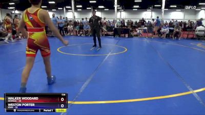 114 lbs Placement Matches (8 Team) - Aiden West, Georgia vs Jon Gonzalez, Iowa