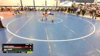 157 lbs Cons. Round 3 - Ben Faber, Loras vs Jason Smith, Stevens Institute Of Technology