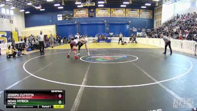 160 lbs Semifinal - Joseph Cuttitta, Palm Harbor University vs NOAH MYRICK, Sunlake