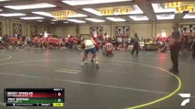 Semis & 1st Wrestleback (8 Team) - Brody Spindler, Mat Assassins Black vs Troy Beeman, Team Alien