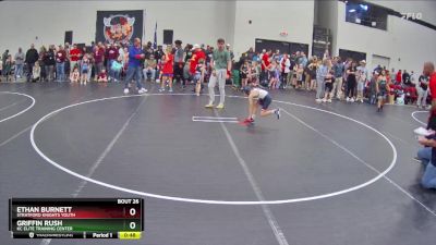 61 lbs Quarterfinal - Ethan Burnett, Stratford Knights Youth vs Griffin Rush, KC Elite Training Center