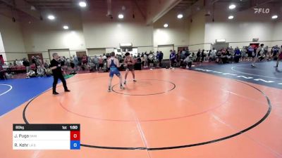 80 kg Cons 32 #2 - Juan Carlos Puga, Daniel Cormier Wrestling Club vs Ridge Kehr, La Grande High School Wrestling