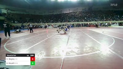 200 lbs Round Of 64 - Hudson Begley, Elgin Wrestling vs Acksel Boyett, Bixby