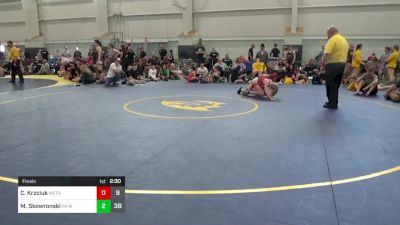 113 lbs Final - Cami Krzciuk, Metro All-Stars vs Mimi Skowronski, PA West