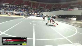 2A/1A-160 Semifinal - Lucas Bischoff, Regis vs Gabe Hasbell, Elgin